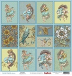 Лист бумаги для скрапбукинга от ScrapBerry's - Летние карточки 3