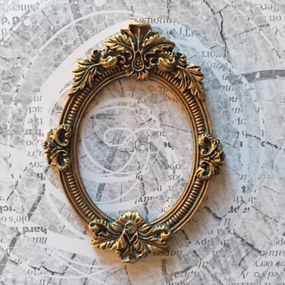 Гіпсова рамка під античне золото від E.В.A., 8,8x6,6 см, 1 шт.