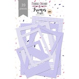 Набір рамок №1 Purple 39шт., ТМ Фабрика Декору