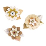 Ножі від Sizzix - Sizzix Sizzlits Decorative Strip Die - Summer Florals - Мітки