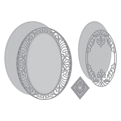 Ножі для вирубки від Spellbinders - Bella Luce Ova