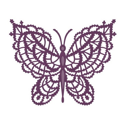 Ніж для вирубки Sue Wilson - Finishing Touches - Lace Butterfly Die
