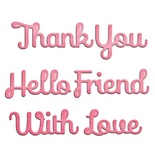 Ножі від Spellbinders - Celebration Two