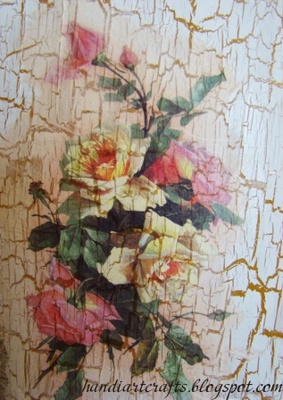 Папір для декупажу "Композиція Троянди - 2", розмір: 35x50 см