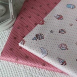 Бавовна, тортики і солодощі на бежевому, 50x40см