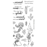 Акриловый штамп Frantic Stamper - Clear Stamp Set - Under the Sea Mermaid Sentiments 