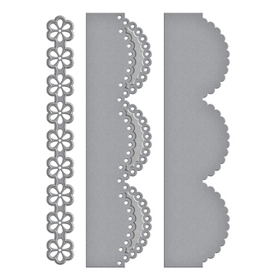 Ножі від Spellbinders — Graceful Scallops