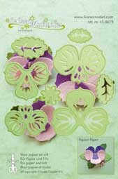 Ножі для вирубки від LeCreaDesign - Multi die flower 003 Pansy, 8 елементів