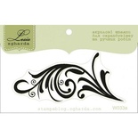 Акриловый штамп Lesia Zgharda W033a Виньетка, размер 6,6х2,9 см.