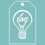 Чипборд від Вензелик - Лампочка 02, розмір: 42*67 мм