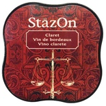 Чернила Tsukineko StazOn Midi Ink Pad - Claret