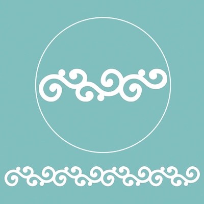 Чипборд від Вензелик - Бордюр 021, розмір: 10*102 мм