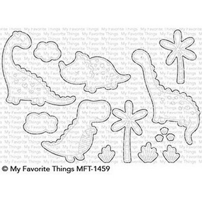 Ніж для вирубки My Favorite Things - Die-namics Cutieasaurus