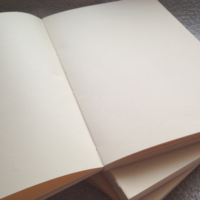 Блок для блокнота А5. Цвет: ванильный (слоновая кость)