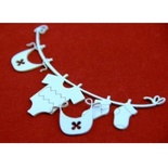 Чипборд Scrapiniec - Стирка детской одежды, 9 элементов