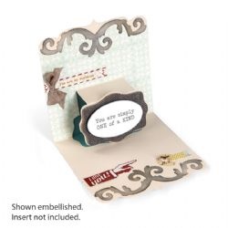 Ніж для вирубки Sizzix - Sizzix Pop 'n Cuts XL Die - Square w/Ornate 