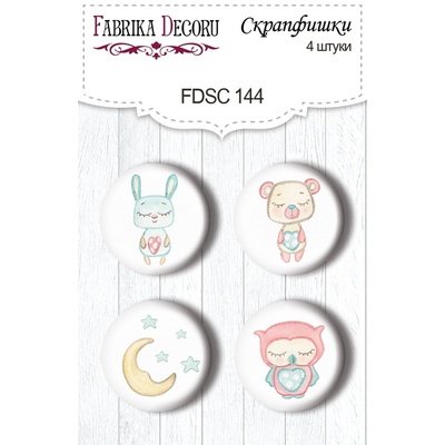 Набор скрапфишек Фабрика Декору из 4 шт. FDSC 144