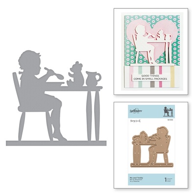 Ніж для вирубки від Spellbinders - Me and Teddy