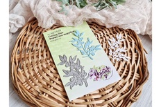 Ніж для вирубки "Гілочка чорниці" від AgiArt, 75*45 мм