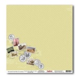 Лист бумаги для скрапбукинга  от ScrapBerry's - Вокруг Света - Города и страны