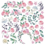 Лист с картинками для вырезания Mysterious garden, ТМ Фабрика Декору