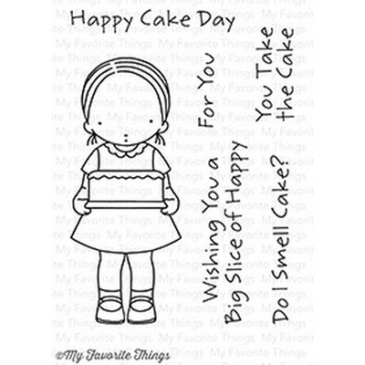 Акриловый штамп My Favorite Things - Pure Innocence Happy Cake Day