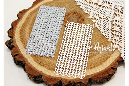 Ніж для вирубки від AgiArt - "Фон вʼязаний"