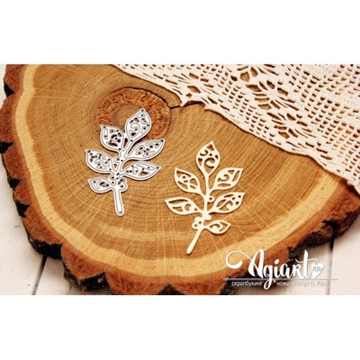 Нож для вырубки от AgiArt - Веточка магнолии