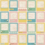 Аркуш паперу для скрапбукінгу 30,5x30,5см 180 г/м², односторонній, Фантазія - Моменти Щастя