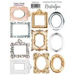 Набір наліпок (стікерів) 10 шт. Nostalgia #167, ТМ Фабрика Декору