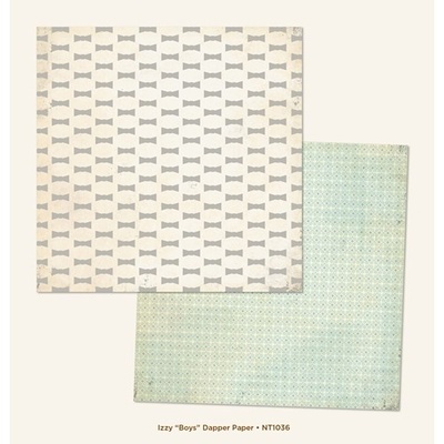 Аркуш скрап-паперу My Mind's Eye Boys "Dapper", 30x30 см, двосторонній