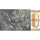 Чипборд Фабрика Декору - FDCH-155, колір молочний, крафт