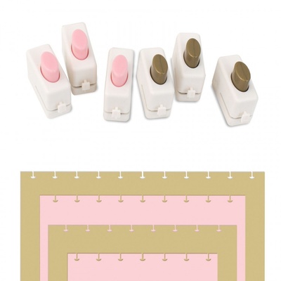 Дыроколы-вставки для We R Planner Punch Board - Disc Punch Inserts, 6шт.