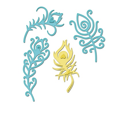 Ніж для вирубки від Spellbinders - Jewel Fantasies, 4 шт