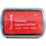 Штемпельная подушечка Dovecraft Pigment Ink Pads - Red, цвет красный