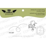 Набор акриловых штампов Lesia Zgharda Бджілка FA097