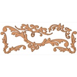 Набор декоративних элементов для шедоубокса №10, ТМ Фабрика Декора