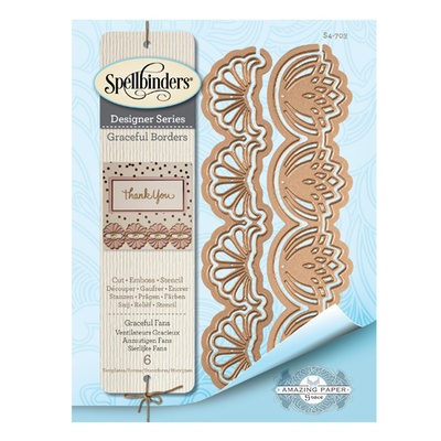 Ножи от Spellbinders – Graceful Fans