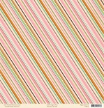 Аркуш двостороннього скрап-паперу від October Afternoon - DaydreamCollection - Paper Lanterns, 30x30