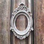 Рамочка гіпсова з патинуванням від E.В.A., 4х6,5см