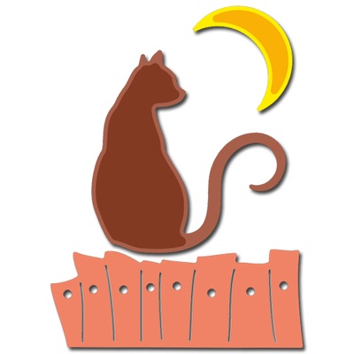 Лезвие Crafty Ann - Cat and Moon