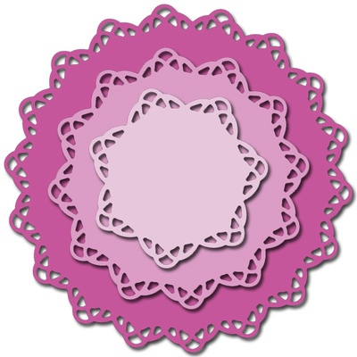 Ніж для вирубки Crafty Ann - Nesting Doll Circles 2