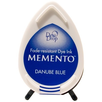 Чорнило для штампінгу Tsukineko - Memento Dew Drops Danube Blue