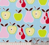 Бавовна Яблука - груші (Корея), 45x55см