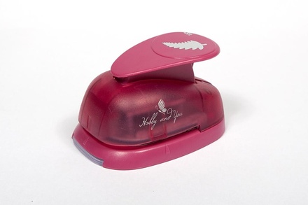 Фигурный дырокол от Scrapberry's - "Листик"