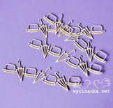 Чипборд від Wycianka - Ретро - бордюри з парасольками, 4 дет.