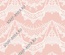 Скрап-папір для форзаців колекція 14_22., Мереживо з підвісками біле на рожевому, односторонній, 20x29 см