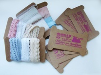 Катушка для зберігання стрічок і мережива, 9x14см, 1 шт.