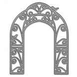 Ніж для вирубки Marianne Design - Craftables Dies- Birds Pergola - Бесідка з птахами