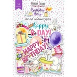 Набор высечек, коллекция Birthday party , 54 шт., ТМ Фабрика Декора